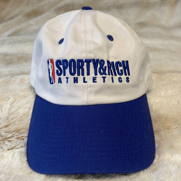 Sporty & Rich NBA parody logo hat - VERY RARE FIND